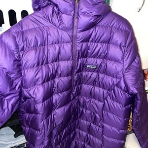 Purple Patagonia Nano Puff Quarter Zip